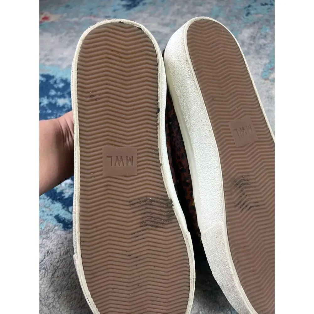 Madewell Womens Leopard Shoes Size 8M